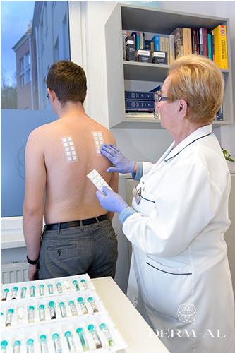 Patch tests - The Polish Baseline Series of allergens according to the recommendations of the European Society of Contact Dermatitis